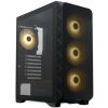Корпус HSPD M521, Midi-Tower, без БП, черный