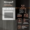 Духовой шкаф Weissgauff EOM 262 PMW, белый