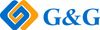 Кассета с лентой G&G, 9.5 мм x 6.4 м, черный на белом