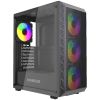 Корпус PowerCase Mistral S4B, Midi-Tower, без БП, черный