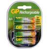 Аккумулятор GP Rechargeable, 270AAHC-BB7-2CR4, AA, 2.7 А·ч, 4 шт