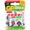 Батарейка GP Ultra, AA, 1.5V, 4 шт
