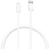 Кабель USB(Am)-USB Type-C(m), 1 м, белый, Buro (BU-USB3.2-AC-1MW)