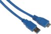 Кабель USB 3.0(Am)-Micro USB 2.0(Bm), 3 м, синий Ningbo