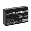 Аккумуляторная батарея для ИБП Exegate DT 609, 6V, 9Ah