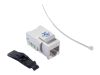 Модуль Keystone Netko Expert KJ15-C6-US/WH, RJ-45 cat.6 (KJ15-C6-US/WH)
