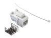 Модуль Keystone Netko Expert KJ32-C6A-US/WH, RJ-45 cat.6a (KJ32-C6A-US/WH)