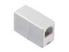 Адаптер-проходной RJ-12 Netko Optima LX-101 6P6C PHP, белый