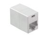 Адаптер-проходной RJ-45 Netko Optima LX-101MIN 8P8C, белый