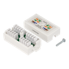 Соединитель IDC Lanmaster LAN-CNB-UTP6A, белый
