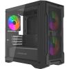 Корпус PowerCase Mistral Micro X3B, Mini-Tower, без БП, черный