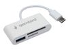 Картридер внешний Gembird FD2-MSD-2 USB 2.0