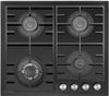 Газовая варочная панель Hyundai HHG 6438 BG 4 конфорки, черный