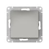 Переключатель Systeme Electric, 1кл., СТАЛЬ