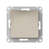 Переключатель Systeme Electric, 1кл., шампань