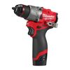 Дрель-шуруповерт Milwaukee M12 FPD2-202X FUEL, аккумуляторный