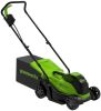 Колесная газонокосилка Greenworks GD24LM33K4, бесщеточный, аккумуляторная