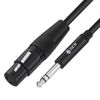 Кабель Jack 6.35mm(M) XLR(F), 15 м, Greenconnect GCR-JX1
