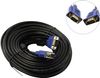 Кабель VGA(15M)-VGA(15M), 20 м, Exegate EX-CC-PVGA-15M15M-20.0 (EX294727RUS)