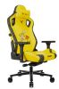 Кресло игровое Бюрократ Knight Craft Dragon, желтый