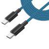 Кабель USB Type-C(m)-USB Type-C(m), 1.2 м, синий, 5bites TC203-112G (TC203-112G)