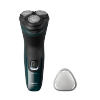 Бритва Philips X3002/00, зеленый/черный