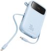 Портативный аккумулятор (Powerbank) BASEUS QPow 2, 20000 мА·ч, голубой