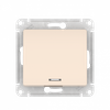 Выключатель Systeme Electric, 1кл., бежевый