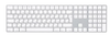 Клавиатура Apple Magic Keyboard with Numeric Keypad, Bluetooth/USB, серебристый (MXCJ3RS/A)