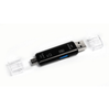 Картридер внешний Smartbuy SBR-801-S USB 2.0/USB Type-C/microUSB