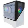 Корпус 1STPLAYER DK D7, Mini-Tower, без БП, белый