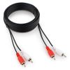 Кабель соединительный 2xRCA(M) 2xRCA(M), 5 м, Cablexpert CCA-2R2R-5M-N