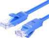 Патч-корд UGREEN UTP, кат.6, 10 м, RJ45-RJ45, синий (11205)