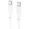 Кабель USB Type-C(m)-USB Type-C(m), 2 м, белый, HOCO Force X93 (6931474790729)