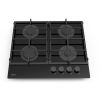 Газовая варочная панель EVELUX HEG 615 BG 4 конфорки, черный