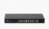 Коммутатор NETLAN NLS-1119P, 16x100 Мбит/с, SFP 1x1 Гбит/с, SFP/uplink: RJ-45x2 (NLS-1119P)