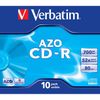 Диск Verbatim CD-R 700Mb, 52x, коробка (10 шт)