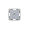 Розетка UP1-SOA-RJ45-5 RJ-45 скрытый монтаж, EKF (UP1-SOA-RJ45-5)