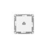 Розетка UP1-SOW-RJ45-5 RJ-45 скрытый монтаж, EKF (UP1-SOW-RJ45-5)