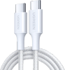 Кабель USB Type-C(m)-USB Type-C(m), 2 м, белый, UGREEN L501 (35219)