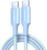 Кабель USB Type-C(m)-USB Type-C(m), 2 м, синий, UGREEN L502 (65254)