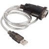 Кабель USB 2.0(Am)-COM(9m), 1.8 м, прозрачный ORIENT