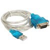 Кабель-переходник (адаптер) USB(Am)-COM(9m), 1.2 м, прозрачный, ORIENT