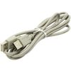 Кабель USB(Am)-USB(Am), 1.8 м, белый, 5bites