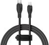 Кабель USB Type-C(m)-Lightning 8-pin(m), 1.2 м, черный, Baseus Pudding (P10355701111-00)
