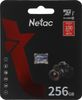Карта памяти microSDHC Netac 256Gb Class 10 UHS-I U3 (NT02P500ULT-256G-S)