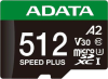 Карта памяти microSDXC ADATA 512Gb Class 10 UHS-I U3 (UD512GUI3V30A2SP-RA1)