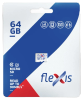 Карта памяти microSDXC Flexis 64Gb Class 10 UHS-I U3 (FMSD064GU3)