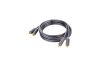 Кабель 2xRCA(M) 2xRCA(M), 5 м, UGREEN AV104