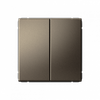 Выключатель Systeme Electric, 2кл., мокко